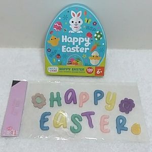 Happy Easter Puzzle & Window Stickers